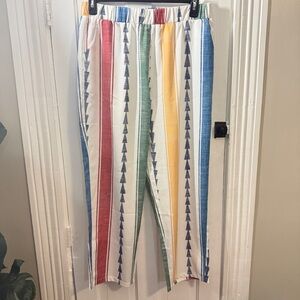 💓⚡️$10 DEALS 
Colorful Striped Pants, Shein, Temu, Size XXL, Multicolored